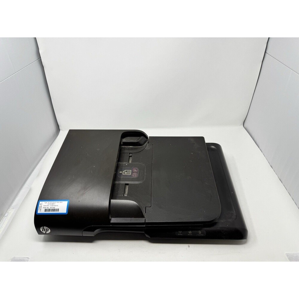 HP Officejet Pro 8600 Top Scanner Cover & Glass Flatbed Assembly